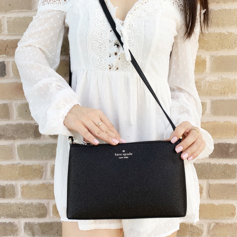 NWT Kate Spade Glitter Crossbody - Picture 1 of 4